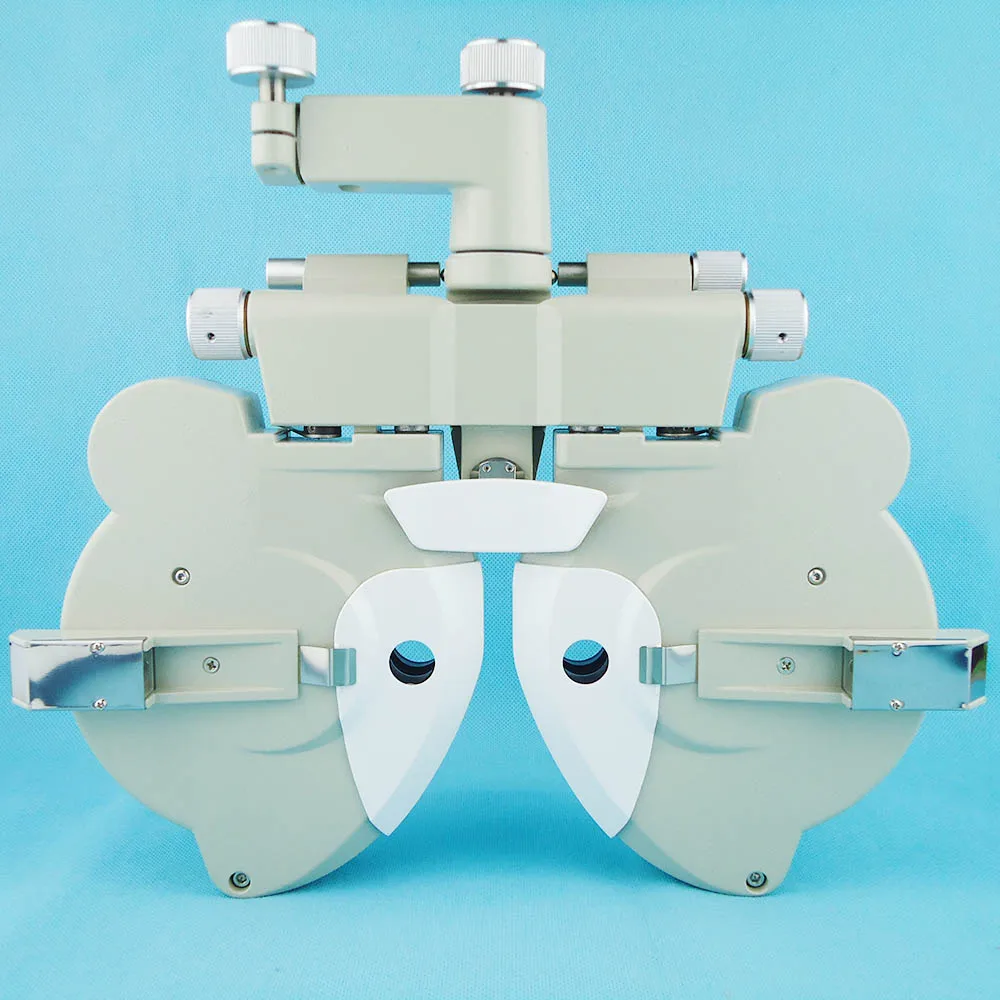 Manual phoropter Optical view tester Vision tester Minus cylinder lenses Black color