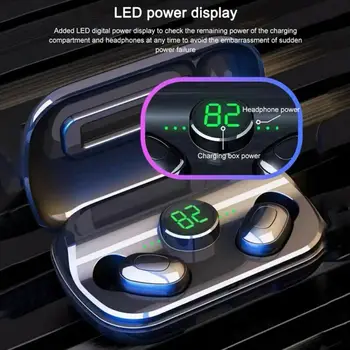 

X10 TWS Bluetooth 5.0 Earphones Wireless Sport Waterproof Earbuds For iPhone Android Digital Display Headphones