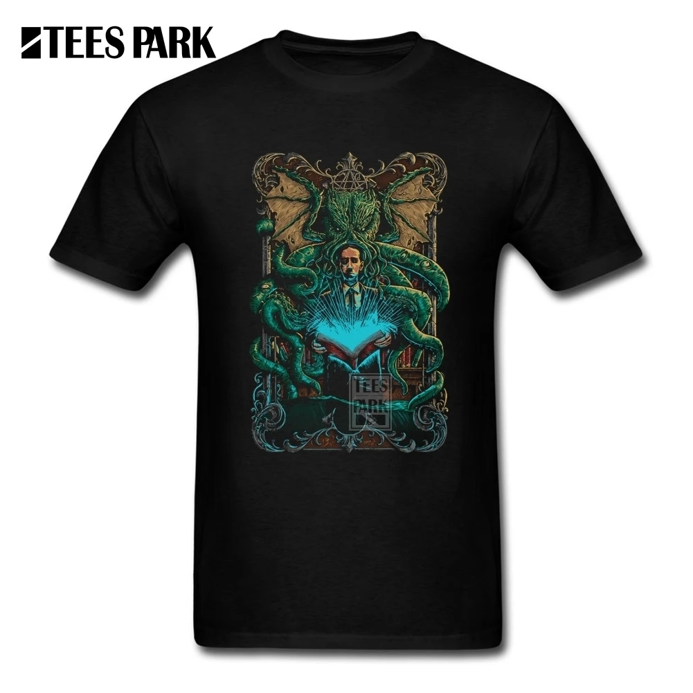 

Retro Men T-Shirt Crewneck Tee Shirts Calling Cthulhu Men's 100% Cotton Short Sleeve Tee Clothes Great Men's Men T Shirts Tops
