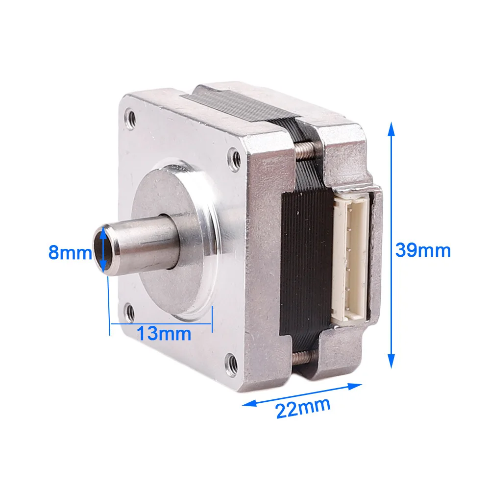 

39MM Hollow Shaft Hybrid Stepper Motor 4 Phase 5 Wire 1.8 Degree Stepper Motor