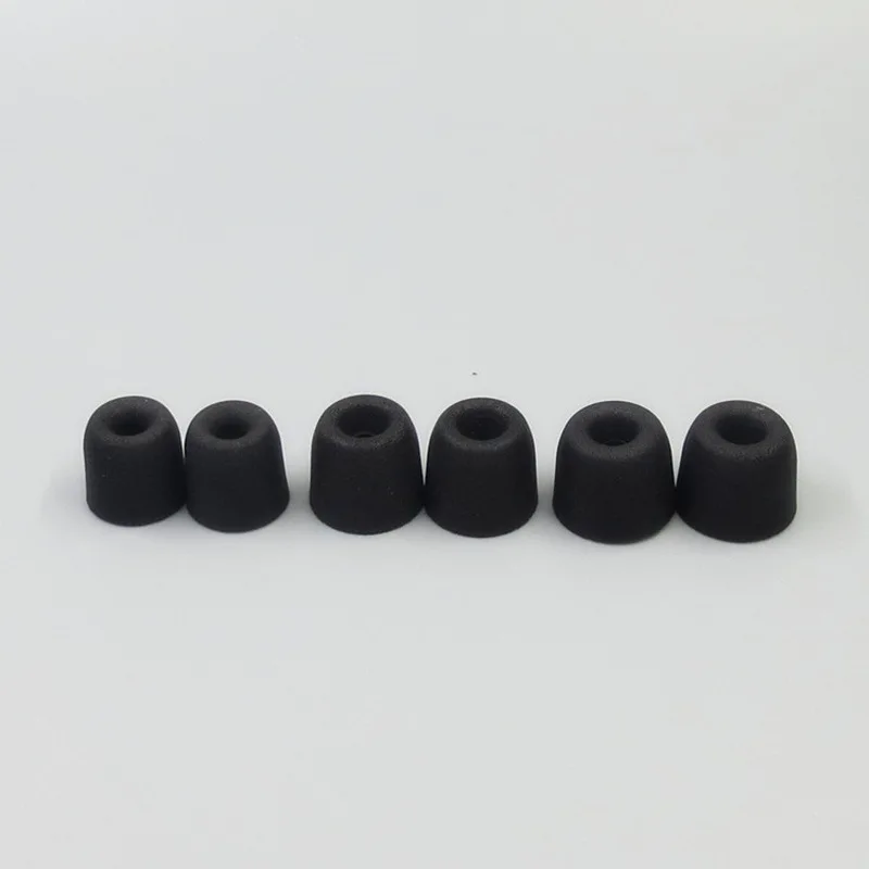 

Hotsale 6 * Ear Plugs Slow Resilience Sponge Ear Plug Earbuds Set 6PCS For Schur SE215 SE535 3mm