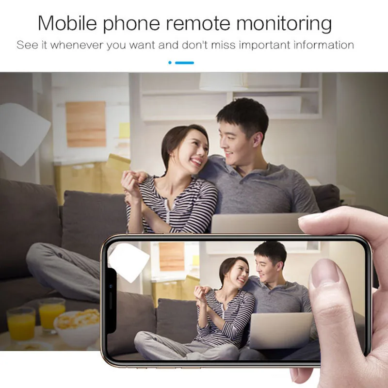 Для S p y мини-камера для домашней безопасности, беспроводная, Wifi, HD IP, 1080 P, ночное видение, телефон, удаленное приложение, камера безопасности с кронштейном