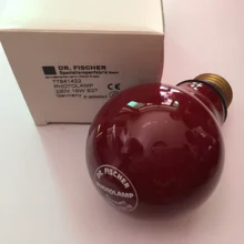 230V15W E27 Германия PHOTOLAMP 77841422 CT DR darkroom красный safelight