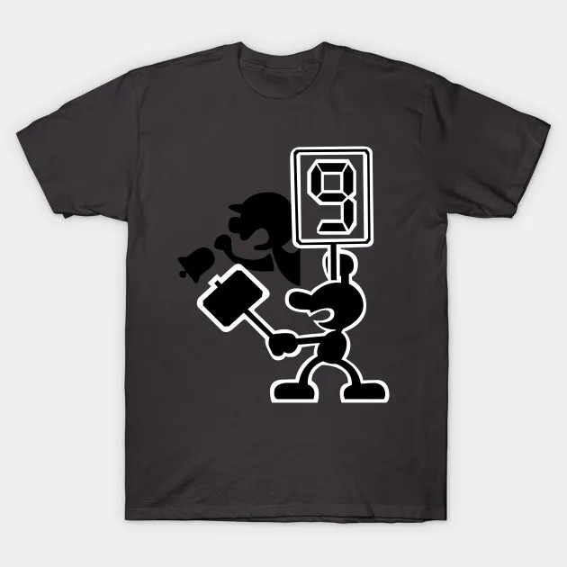 Мужская футболка Super Smash Bros Mr Game Watch Футболка женская | одежда