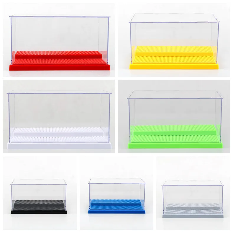

Transparent Assembled Acrylic Organic Glass Cover Dustproof Box Transparent Garage Kit Display Box 25X14.5X12