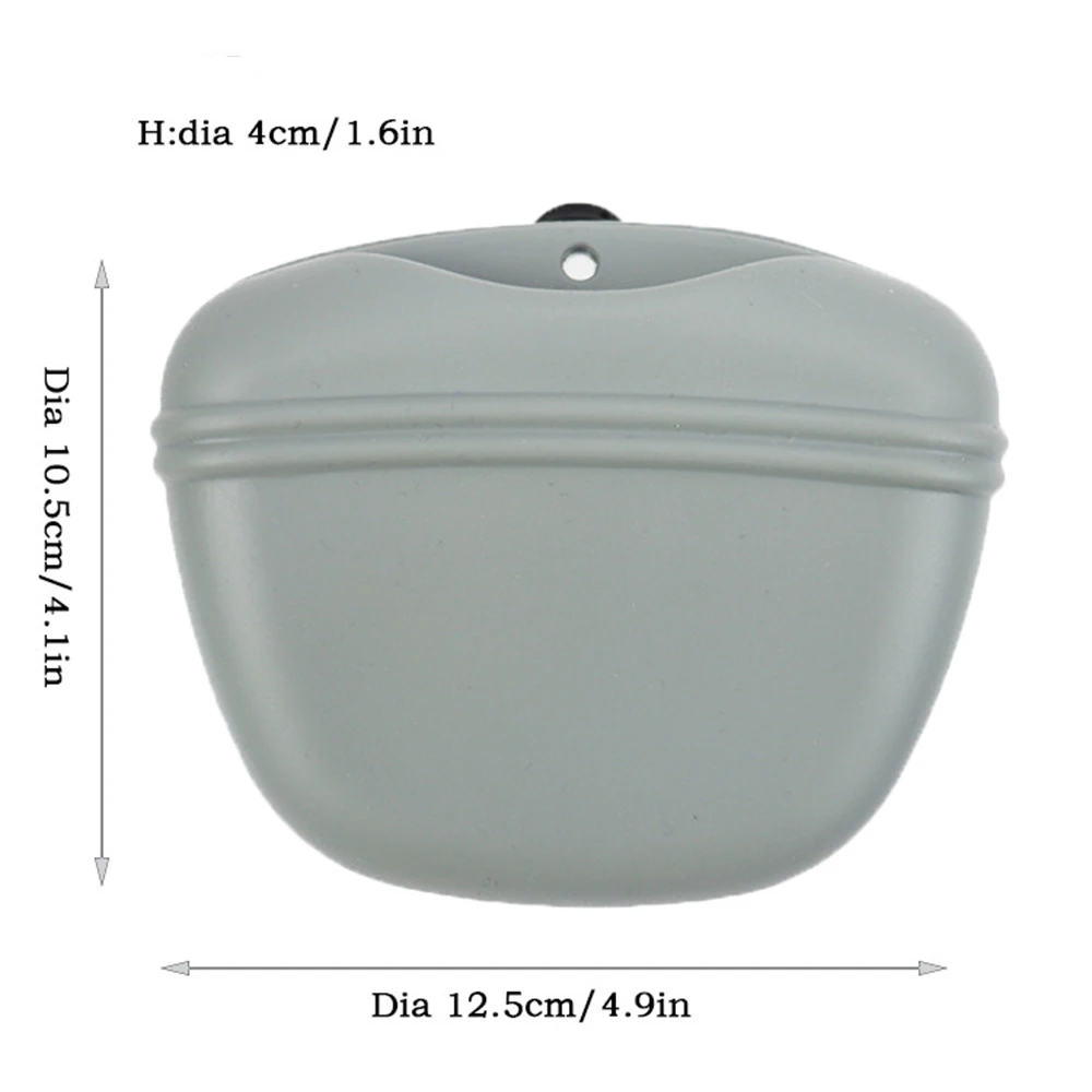 Outdoor-Dog-Treat-Pouch-Waist-Feed-Bundle-Pocket-Silicone-Pet-Dog-Training-Portable-Treat-Bag-Dog.jpg Kültéri Kutya -Kezelő Tasak Derék Takarmánycsomag Zseb Szilikon Kisállat Kutya Edzés Hordozható Élvezetes Táska Kutya Kölyökkutya Jutalom Snack Táska Ellátás - Image 5