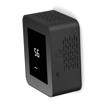 

With Wireless Digital PM2.5 Concise Temperature Humidity Haze Content Accurate Dust Detection Air Detector