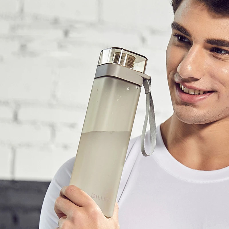 Спортивная бутылка для воды большая емкость BPA бесплатно многоразовая бутылка для воды, быстрый поток, флип-топ Герметичная крышка Нетоксичная