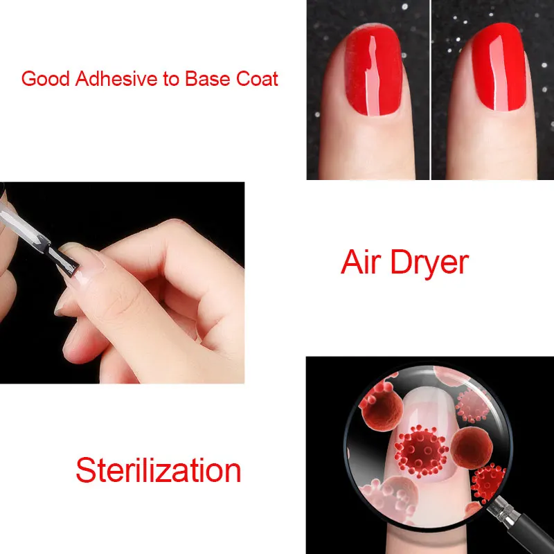 oxxi New 15ml Acid-free Primer For Nails Desiccant Hybrid Varnish Permanent Nail Polish Degreasing Base Coat Manicure Set of Gel 3