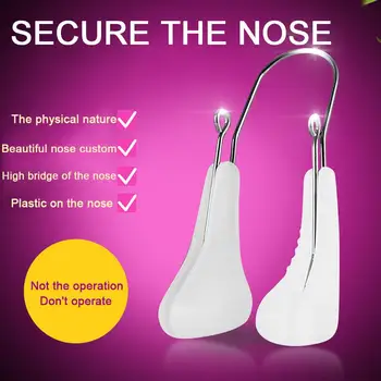 

U Shape Silicone Nose Bridge Shaper Lifter Straighter Corrector Clip Beauty Tool Just wear it for about 30 minutes every day.