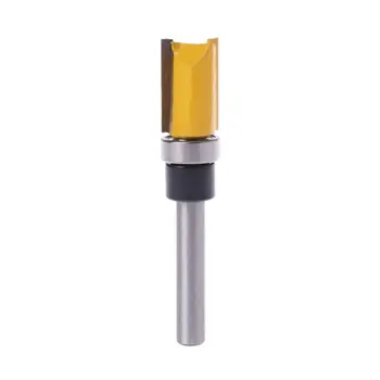 

1Pc Flush Trim 1/2" W x 3/4" H Shank Bearing 1/4" Shank Router Bit