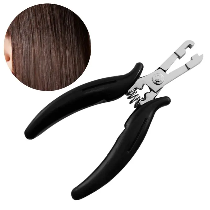 4mm Metal U Shaped Pliers For Micro Rings Human Hair extensions Tools