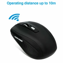 Новая горячая 2,4 ГГц Беспроводная оптическая игровая мышь с USB Приемником Для ПК ноутбука