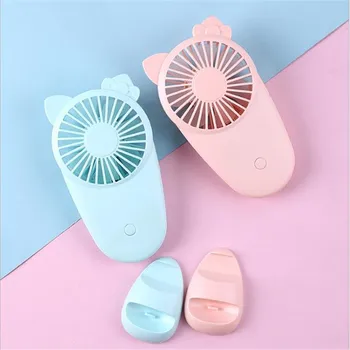 

Electric Fan With Standusb Charging Electric Fanplastic Mini Fan Portable Fan