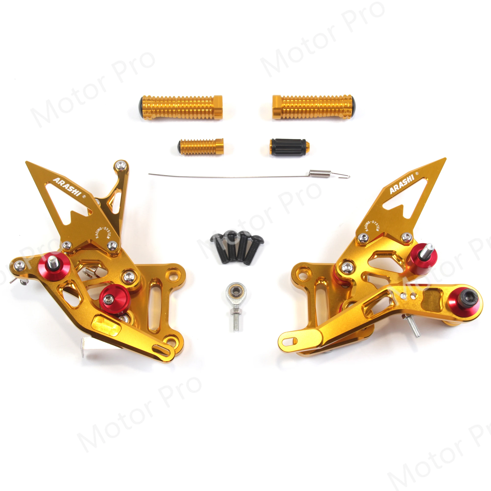 Adjustable Footrests For Suzuki GSXR 1000 2017 2021 Motorcycle