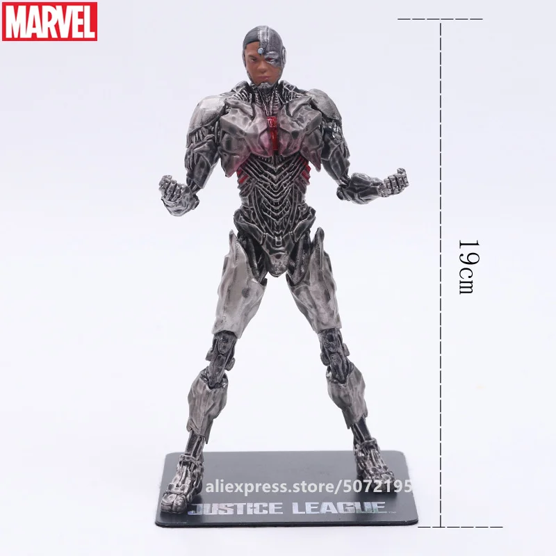 

Hasbro Justice League Cyborg Ray Fisher Multiple joints can rotate Doll Model toys PVC Collectible Model