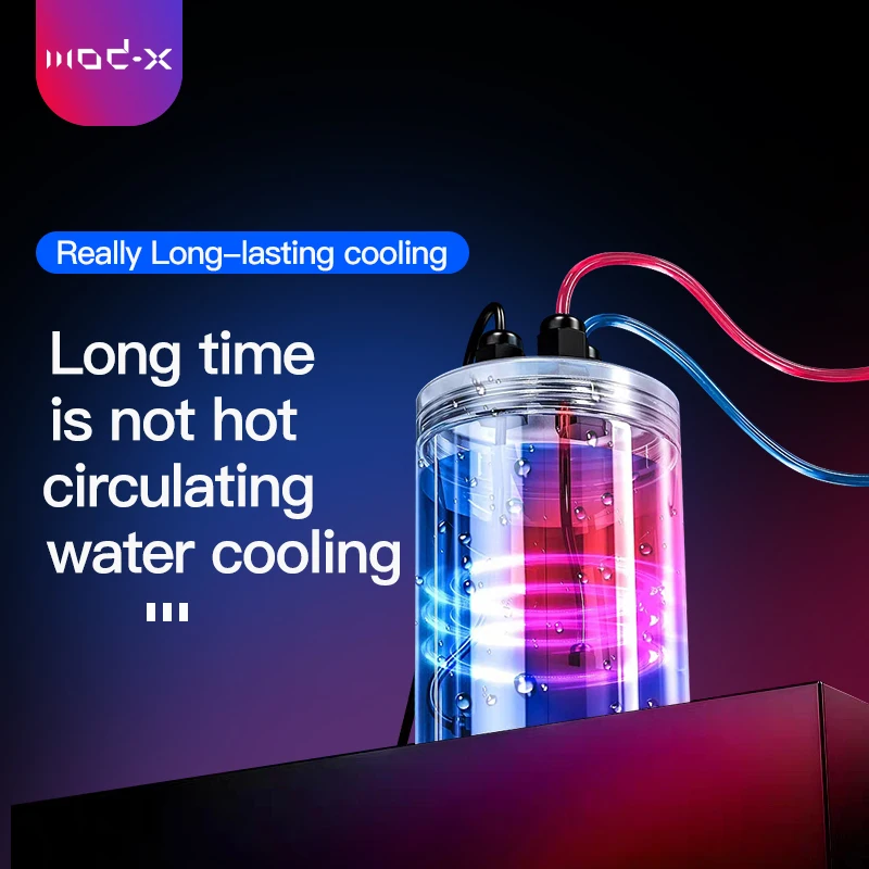 MOD-X кулер для телефона с водяным насосом для смартфона Android huawei Xiaomi Sumsung чехол для iPhone с охлаждением при падении температуры