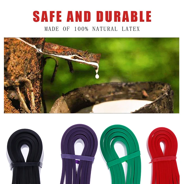 208cm Fitness Rubber Bands Resistance Band Unisex Yoga Elastic Bands Loop Expander for Exercise Sports Equipment 2