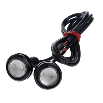 

10 Pcs High Power 9W Car LED 12V Eagle Eye 18mm Car Motor Fog DRL Backup Light E7CA