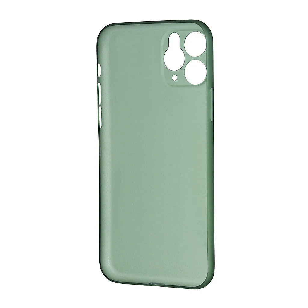 Ультратонкий Роскошный чехол для iPhone 11 Pro Max тонкий 0 3 мм прозрачный матовый