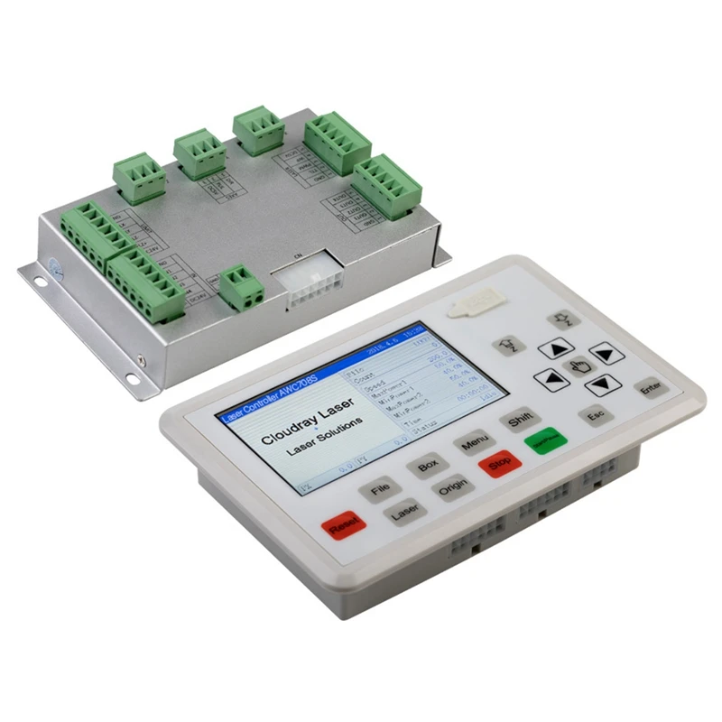 Trocen AWC708S Co2 контроллер системы для гравировальная и режущая машина заменить AWC708C Lite Ruida Leetro