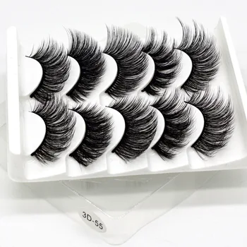 

Sexy Mixed 3D Charming Eyelashes Set Natural Beauty Thick Wispy Fluffy Dramatic Fake Lashes Extension Handmade Eyelash Tools