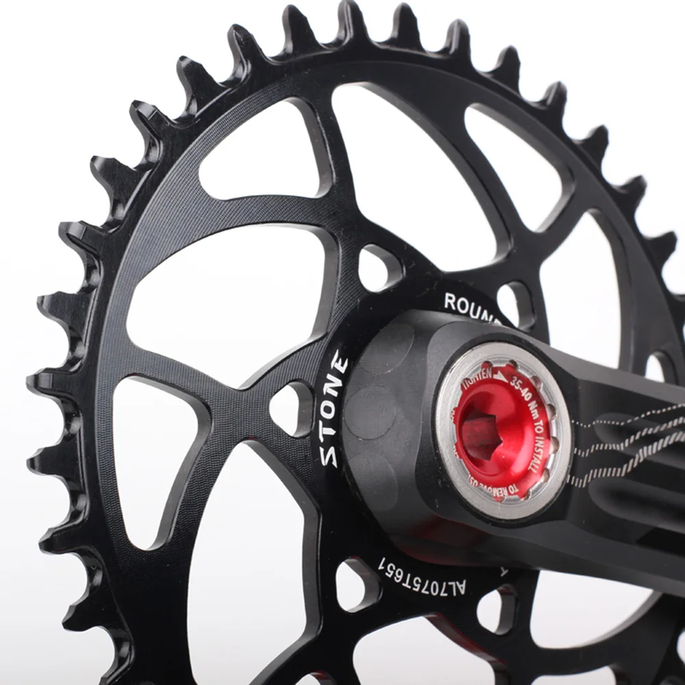 Камень MTB велосипед круг цепное кольцо 5 мм смещение для Rex1 Rex2 30 мм ось прямого крепления Узкие Широкие зубья велосипедная цепь запчасти