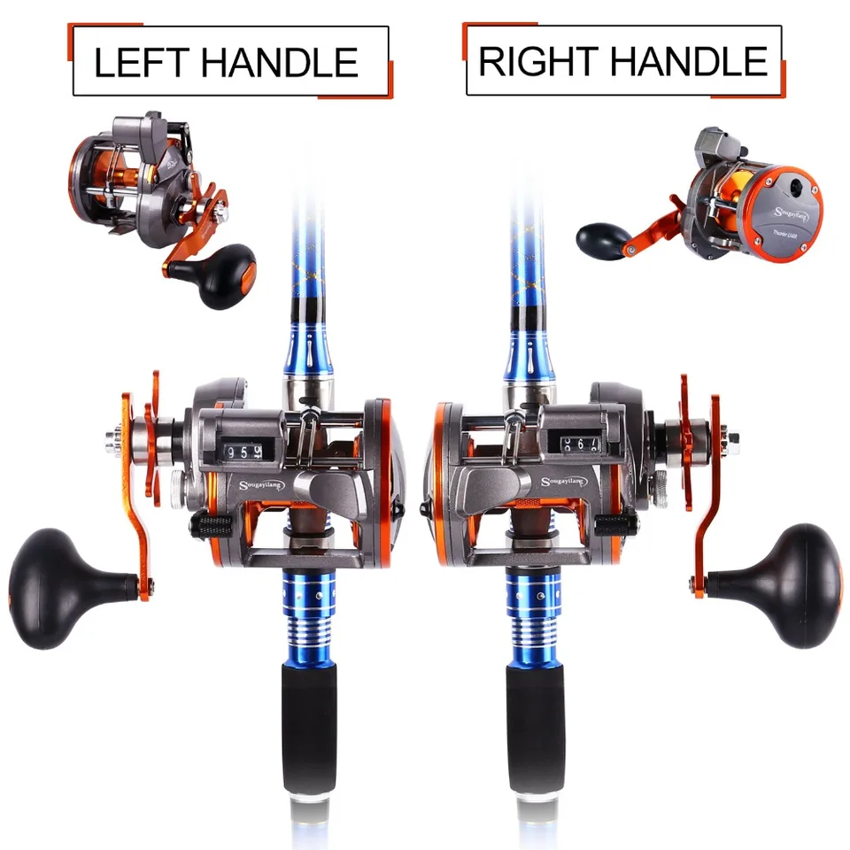 Sougayilang-キャスティングフィッシングリール6 1bb 30b 40b