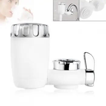 

Portable Washable Ceramic Filter Faucet Tap Water Purifier Support Two Water Modes with 7 Interface Connectors for Kitchen