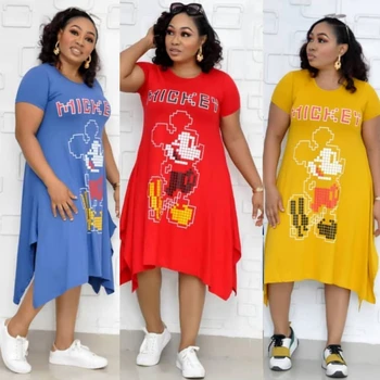 

L-3XL Plus Size African Long Dresses For Women 2020 African Clothes Africa Dress Dashiki Ladies Clothing Ankara Africa Dress