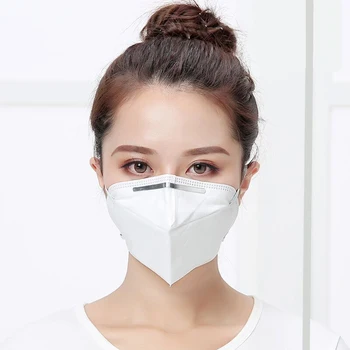 

Fast Delivery Breathable Earloops Masks 6 Layer Lightweight Face Mouth Masks Sanitary Anti Pollution Outdoor Safety Masks