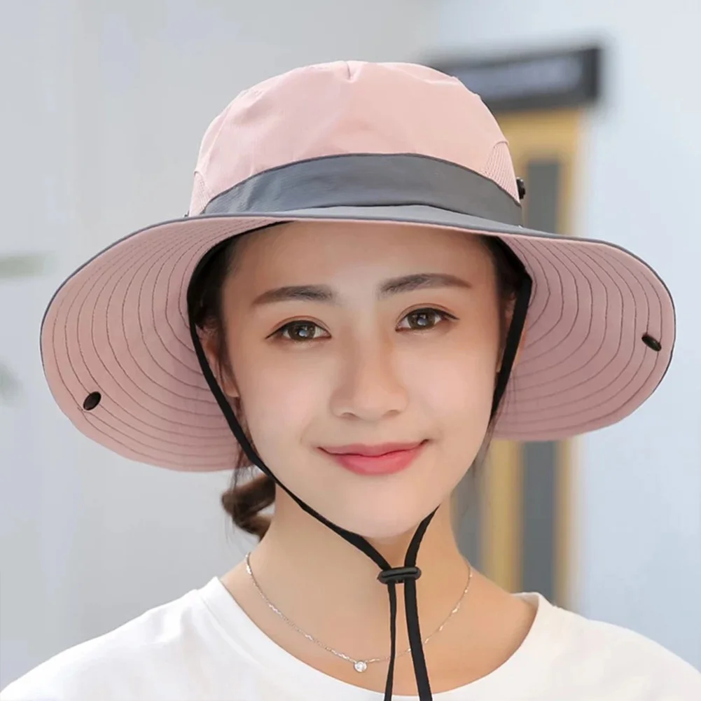 

Hunting Hats Outdoor Bonnet Sports Visor Bucket Fishing Cap Hiking Unisex Boonie Mountaineering Sunscreen Folding Camping Adult