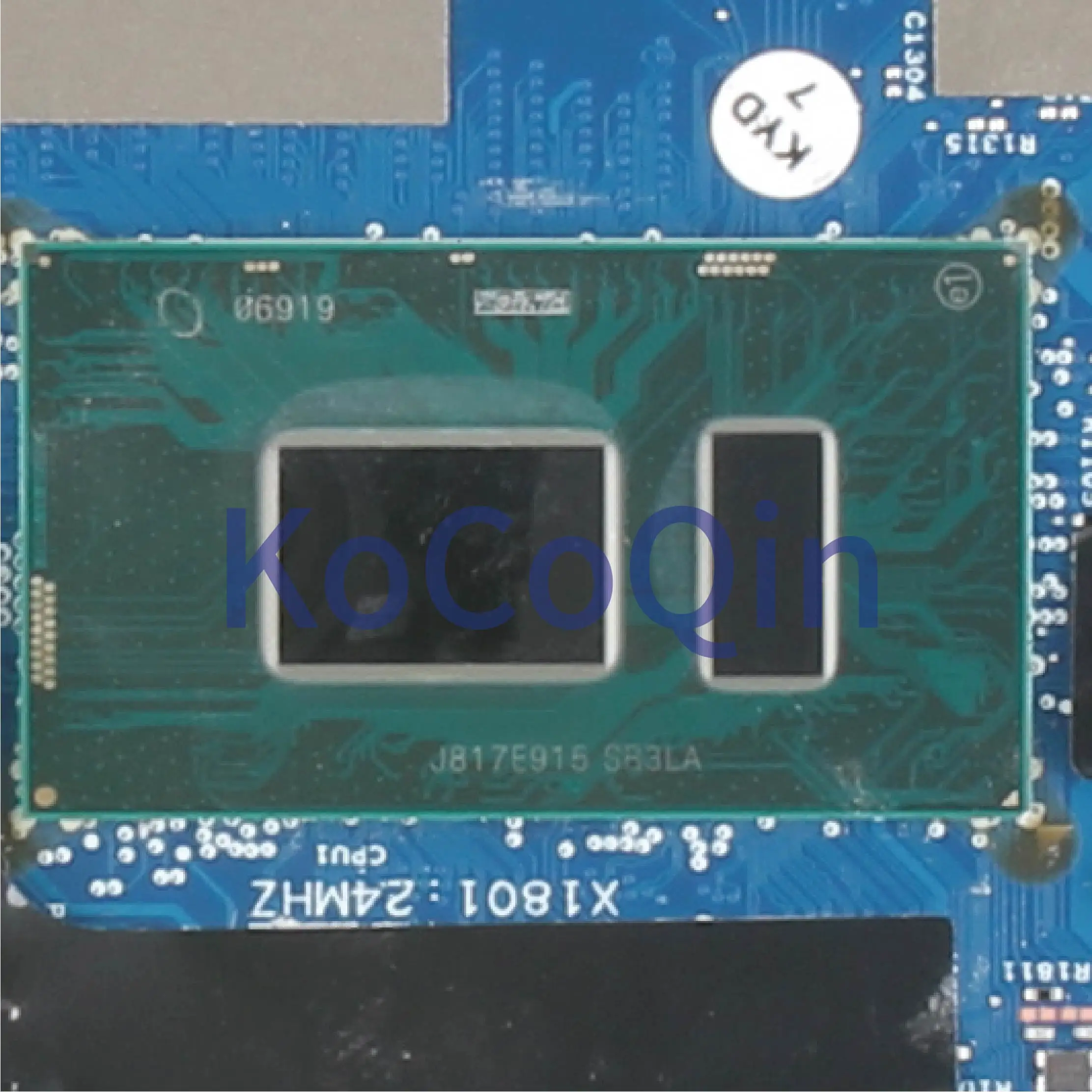 lower price  KoCoQin Laptop motherboard For LENOVO Thinkpad T580 Core SR3LA I5-8250U Mainboard 01YR240 17812-1 4