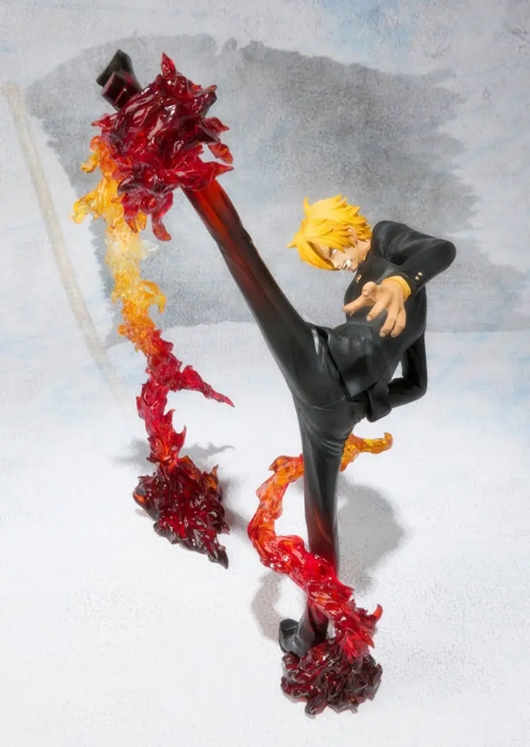 

Anime OnePiece Garage Kit Model Toy Battle Sanji Xiangjishi HNA King Garage Kit Decoration