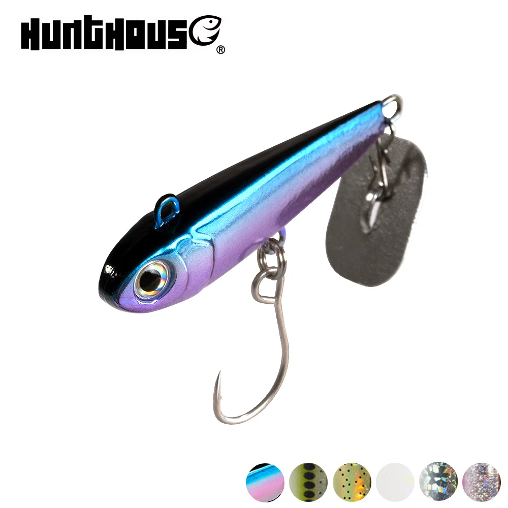 hunthouse LW807 lead jigging lure hard lure power tail spoon skining bait tackle artificial 10g 37mm fo fishing lure pike trout