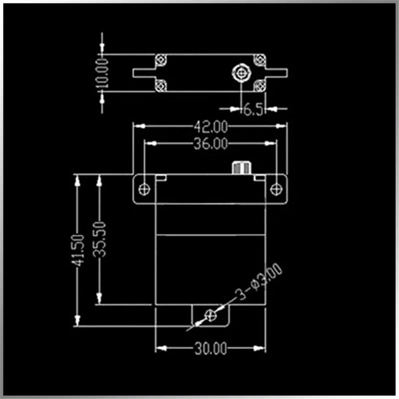 KINGMAX CLS0911W-26g 10kg. cm, цифровой, металлический сервопривод крыла, широко используемый в планере с фиксированным крылом