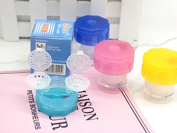 

Hot Manually Contact Lens Cleaner Washer Lenses Case Contact Lenses Cleaning Tool