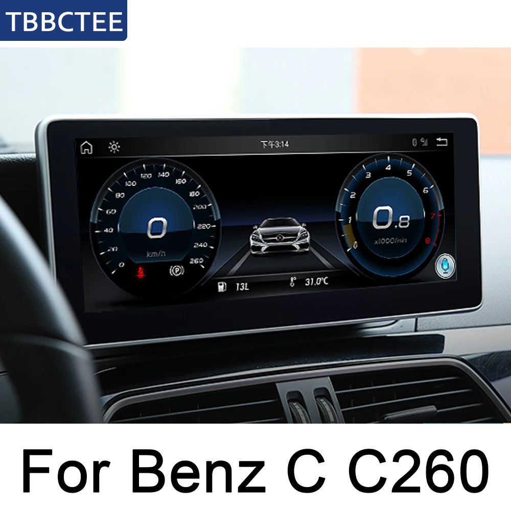 Автомобильная система Android 1080P ips lcd экран для Mercedes Benz C Class C260 2007~ Автомобильный Радио плеер gps Навигация BT WiFi AUX
