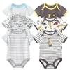 3pcs Baby Clothes Baby Rompers Cotton Infant short Sleeve Jumpsuits Boy Girl Summer Baby clothing set 1