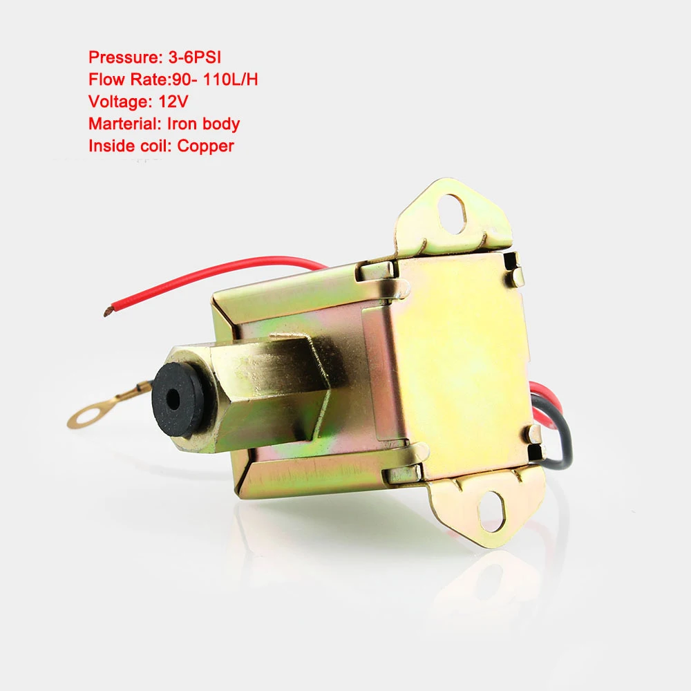 Carrmovil бензонасос 4-6Psi бензиновый насос 12V Универсальный электронный топливный насос Замена для 40104 40106 40107 P502
