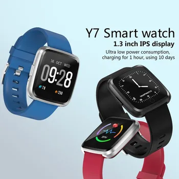 

Smart Watch Waterproof Large Screen Color Screen Exercise Heart Rate Blood Pressure Meter Step Photo Smart Reminder Watch