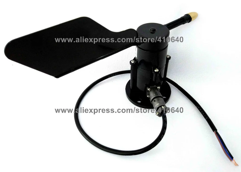black wind direction sensor