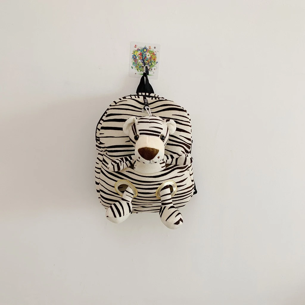 Aelicy Children Backpacks Kindergarten Schoolbag Animal Kids Children Cartoon Plush School Bags Baby Girls Boys 1023
