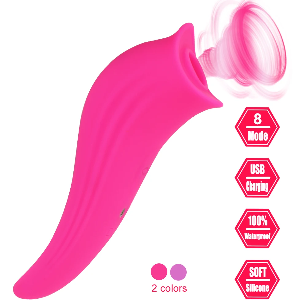 Clitoral Stimulator And Sucking Vibrator With 8 Vibration Speeds_voghion.com