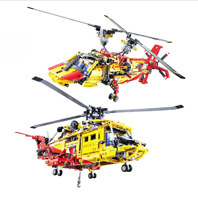Новинка 3357 Technic вертолет детские конструкторы игрушки для детей игра автомобиль Формула 1 Совместимость с 9396