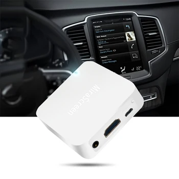 

TV Stick HDMI Car Wifi Display Box Dual Port AV HD Navigation Audio Video Wireless Screen Mirroring Dongle With Android iOS