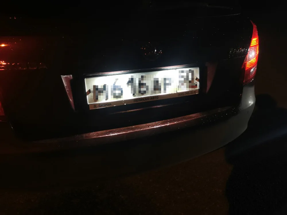 Без ошибок светодиодный номерной знак лампы для Skoda Fabia II 5J/Combi подтяжку лица Superb B6 Yeti