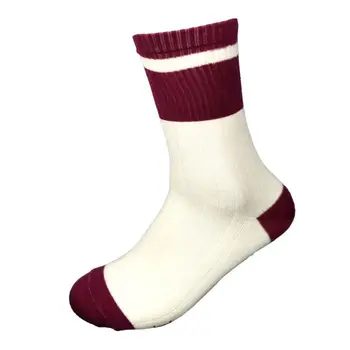 

Unisex Funny Saying Combed Cotton Socks If You Can Read This Bring Me Some Wine Contrast Color Stripes Stockings Gift