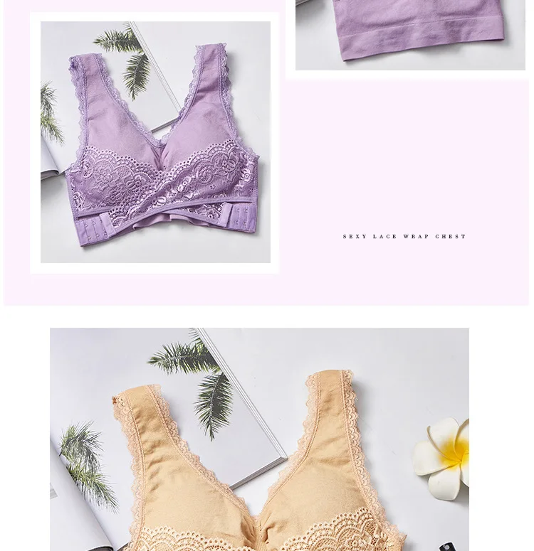 Кружевной красивый бюстгальтер с открытой спиной, пуш-ап, Регулируемый пуш-ап, бесшовный тонкий бюстгальтер без стального кольца, нижнее белье для женщин, большой размер