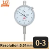shan 100% Original Dial indicator Precision 0.01mm Dial Indicator Gauge Meter Resolution Indicator Gauge measure instrument Tool ► Photo 3/6